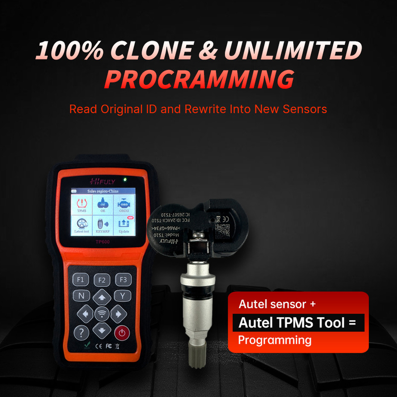 Universal Programmable TPMS Sensor Tyre Pressure Sensor Customization Easy Operation